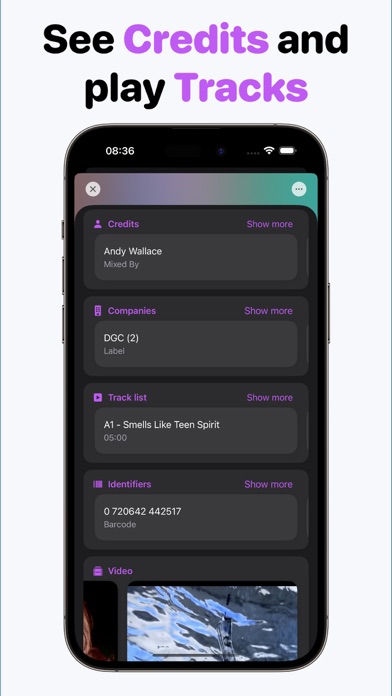 Music Tracker: Vinyl and CDs Screenshot