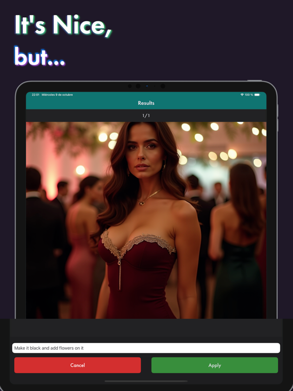 Fashion Mind: AI Designer iPad screenshot 4 - Graphics & Design app