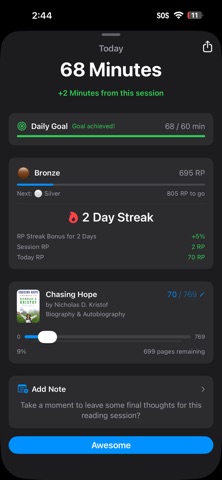BookPace screenshot