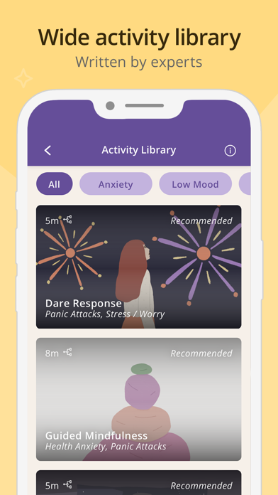 CALMzone | Anxiety Relief iPhone screenshot 4 - Health & Fitness app
