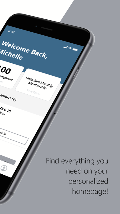 Oasis Pilates Studio iPhone screenshot 2 - Health & Fitness app