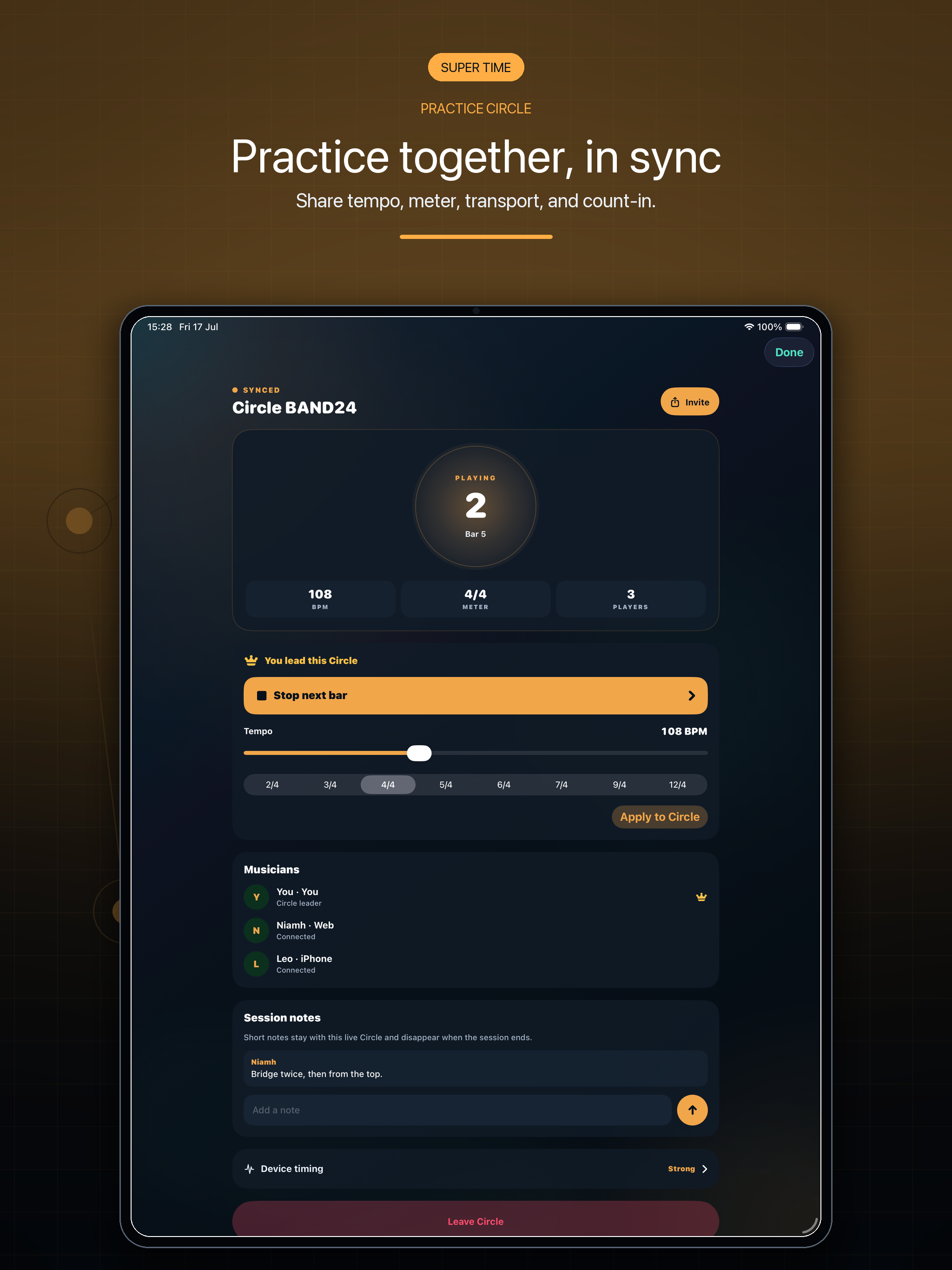 Super Time Metronome screenshot 12