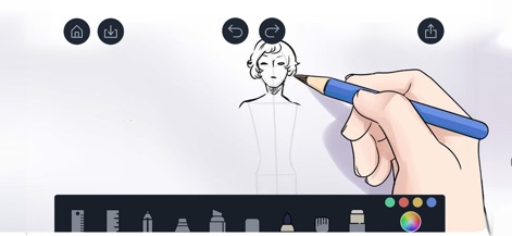 Drawing Pad - - L'application facilite la création de croquis détaillés grâce à son outil crayon réactif et des fonctions d'annulation/rétablissement, assurant une flexibilité totale dans le processus artistique.