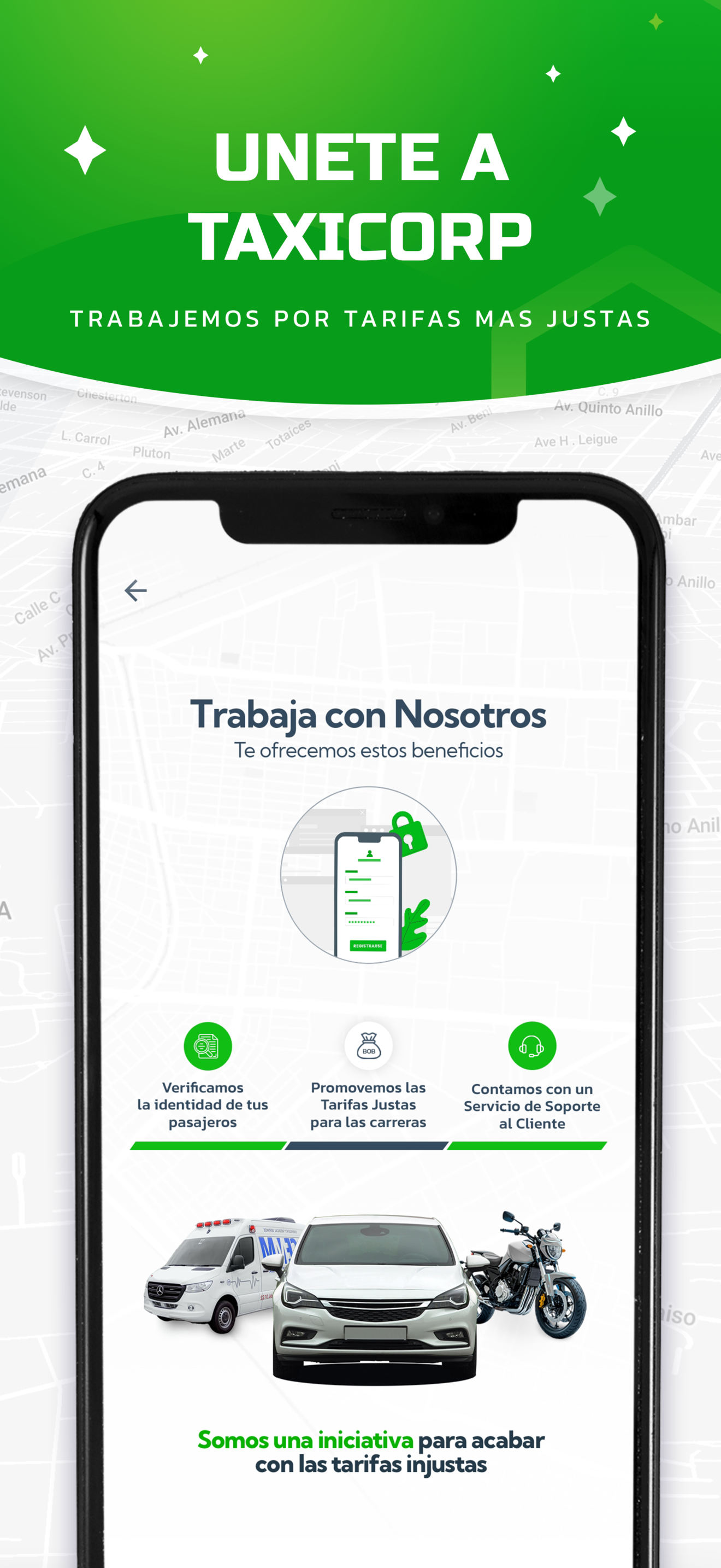 taxicorp - autos y motos