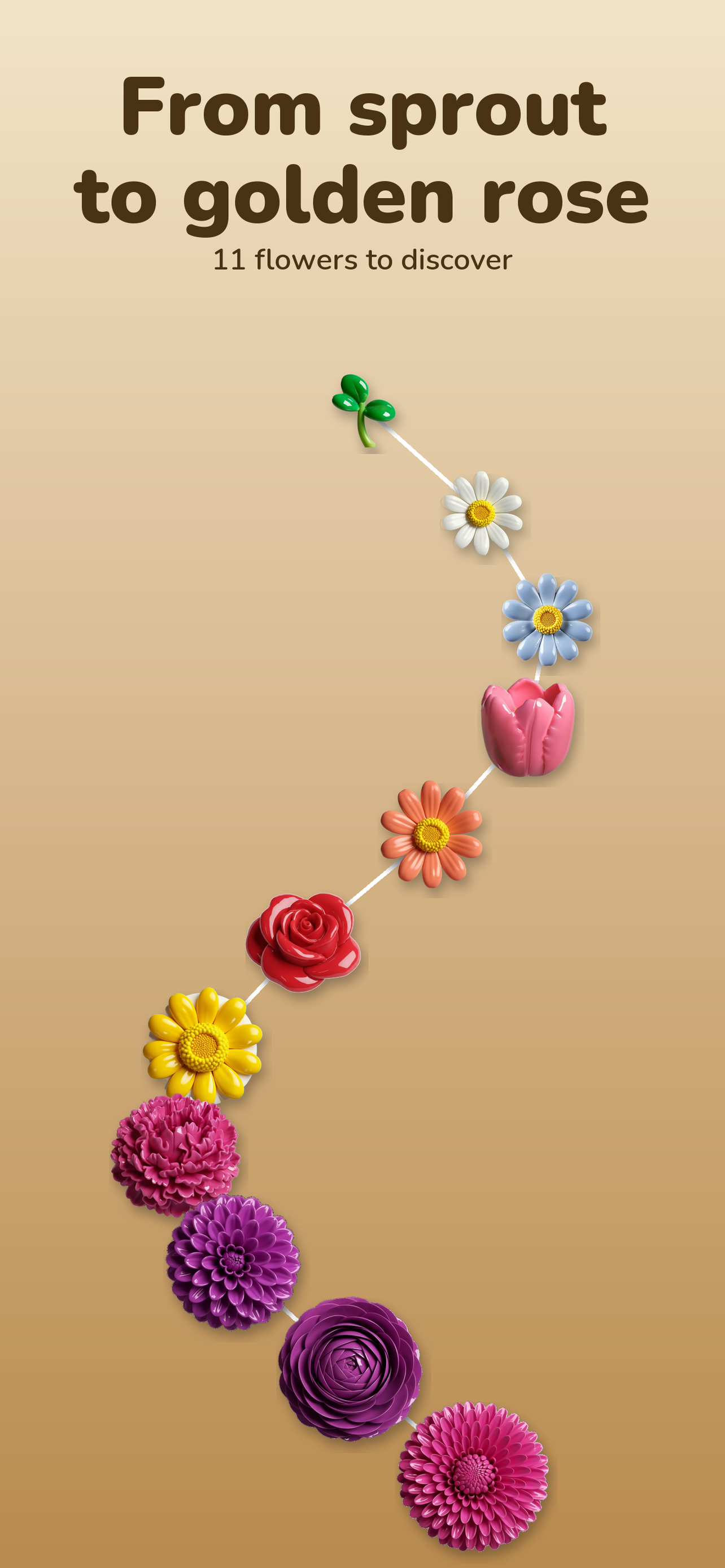 Bloom Drop: Flower Merge screenshot 3