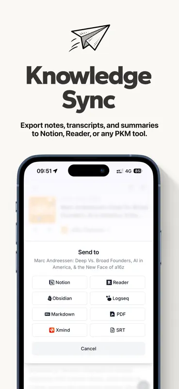 Podwise: Podcasts, Notes, AI screenshot 5 of 8