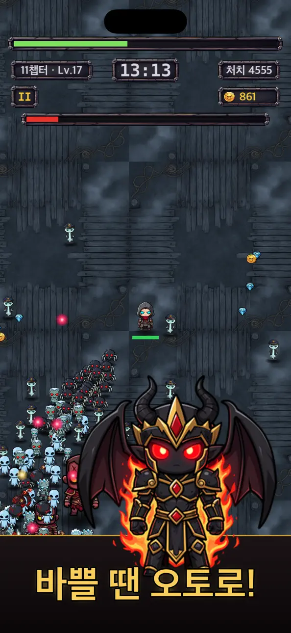 Gravewalker: Roguelike RPG iOS Mod IPA screenshot 2 - iOS game interface