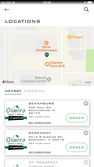 Cilantro Taco Grill screenshot 2