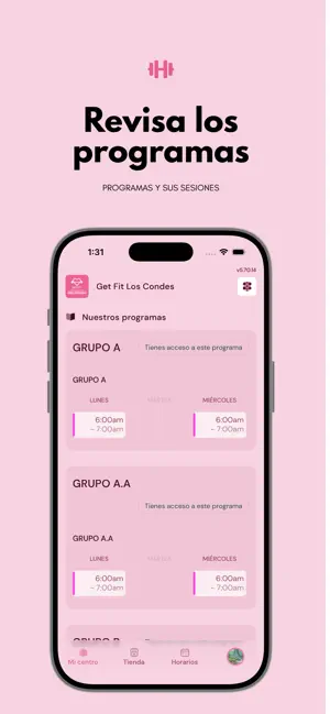 GET FIT Chile screenshot 4
