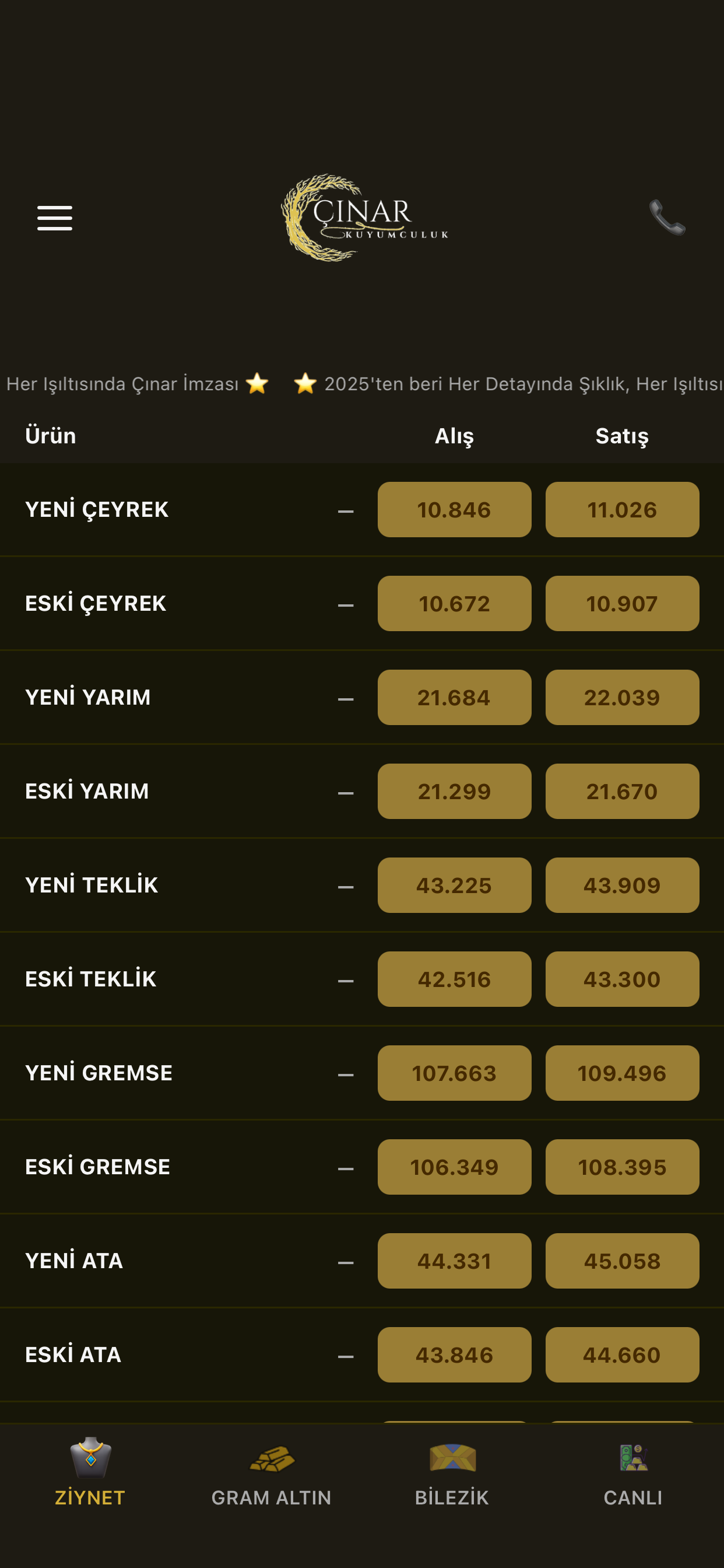 Çinar Kuyumculuk