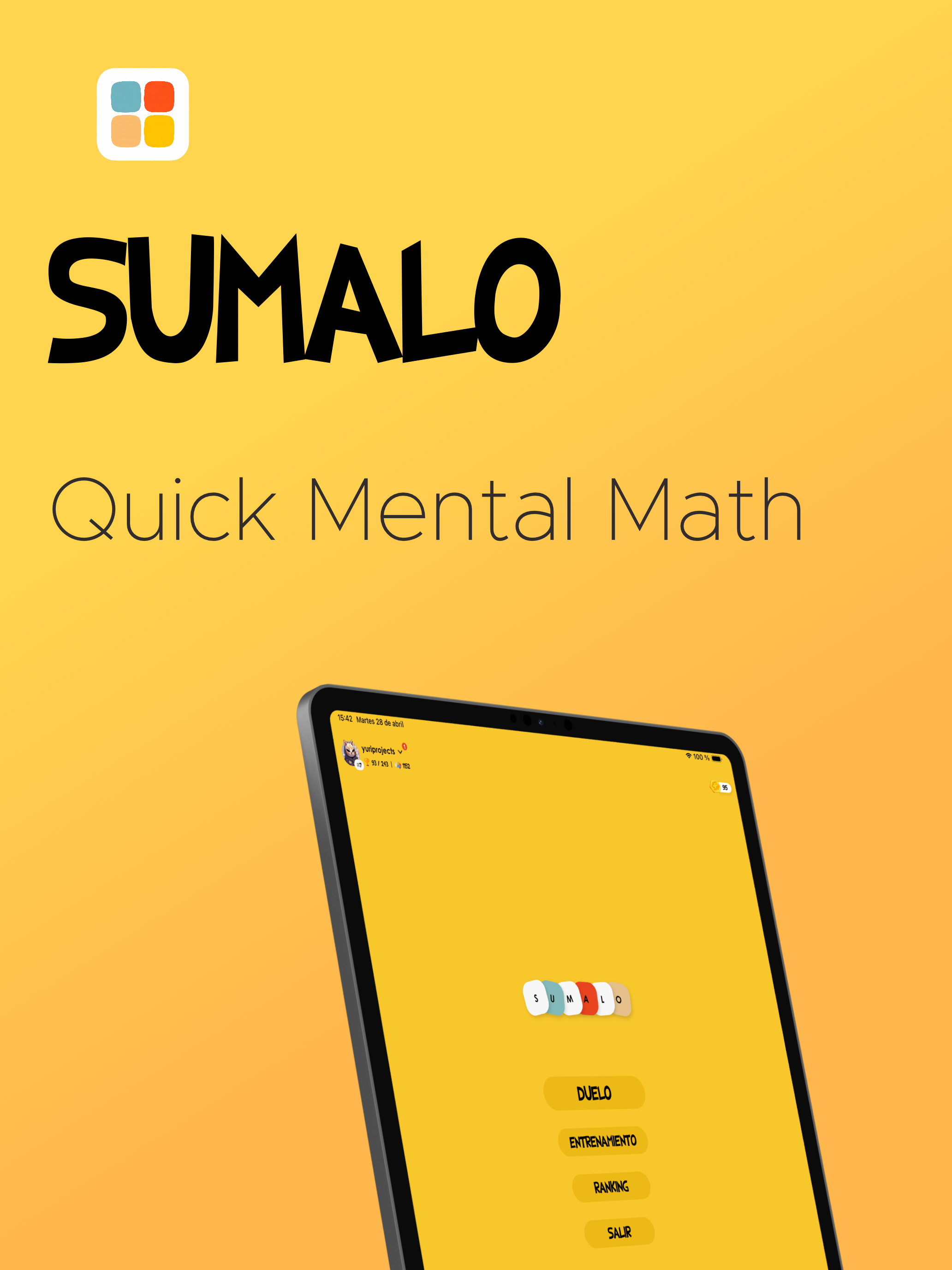 Sumalo: Fast Mental Math