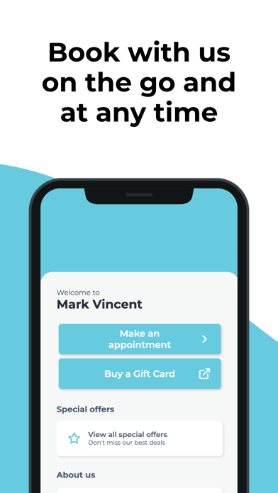 Mark Vincent Hair and Beauty Screenshot