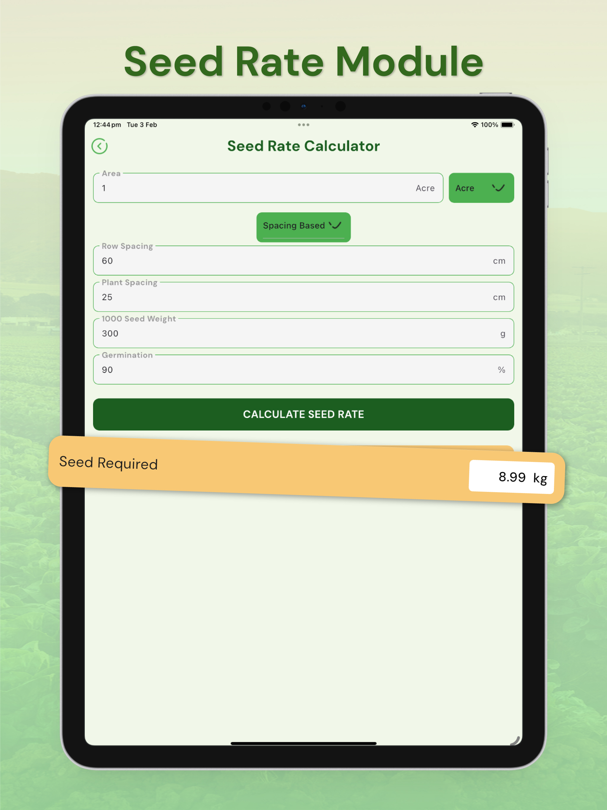 Moro AgriExpert Farm Calc