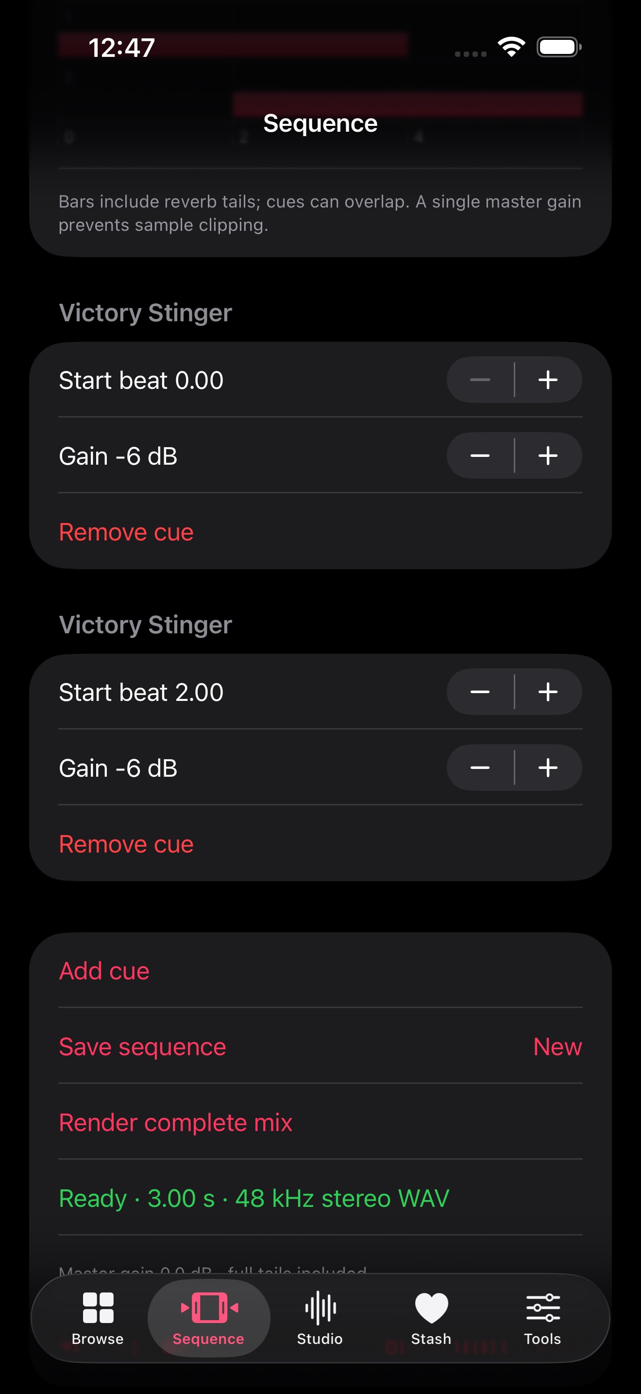 VibeStash: Sound Effects Mixer screenshot 2 of 3