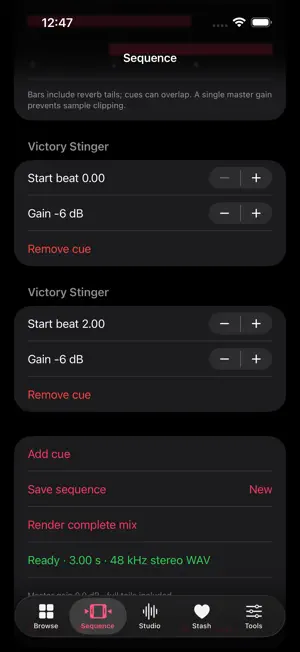 VibeStash: Sound Effects Mixer screenshot 2