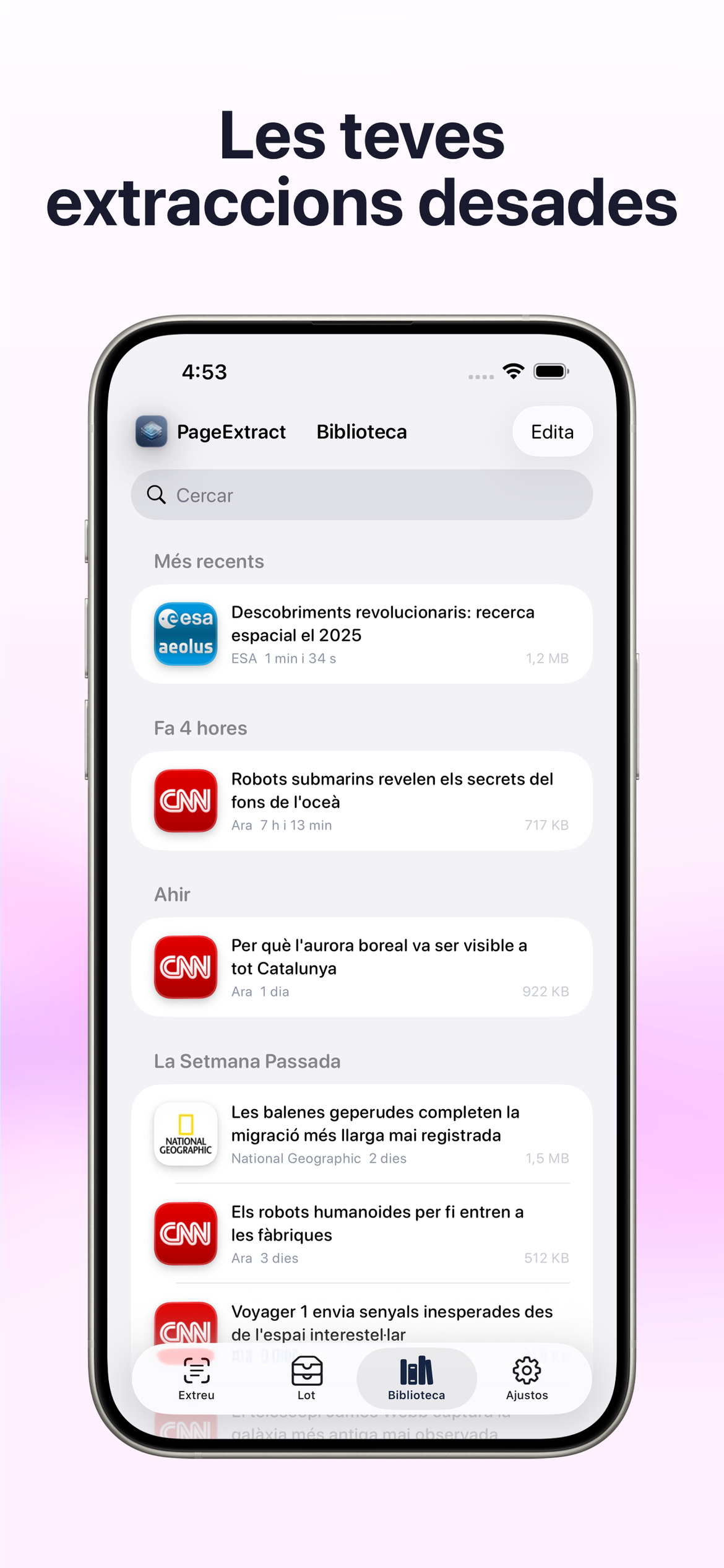 Sincronització iCloud i controls de privacitat