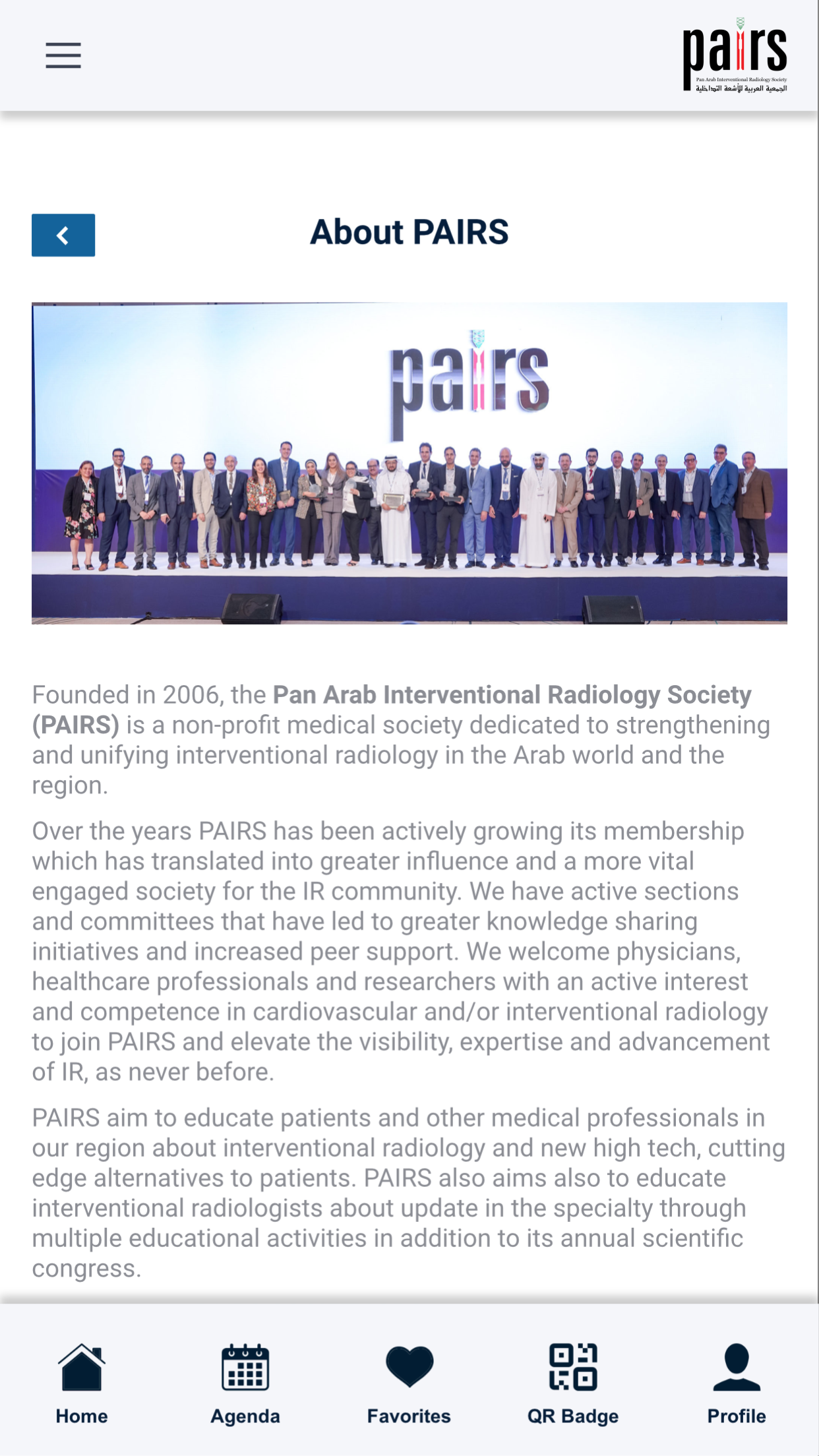 PAIRS Events