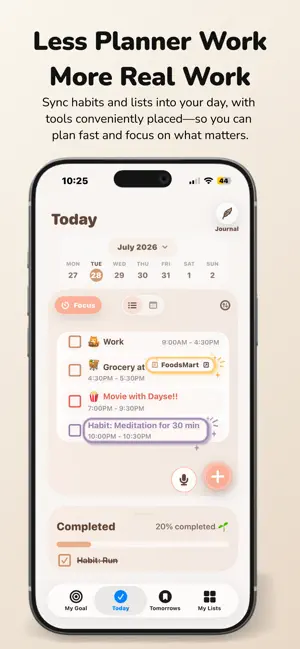 Today Techo: Daily Planner screenshot 2