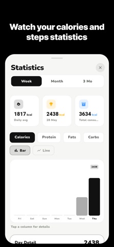 Fitvi: Calorie counter Screenshot 5 of 5