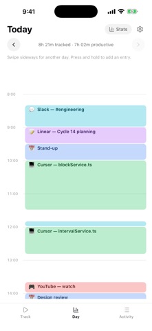 Cronus - AI Time Tracker Screenshot 1 of 3