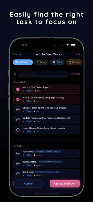 LyraFocus: Productivity Suite Screenshot 9 of 10