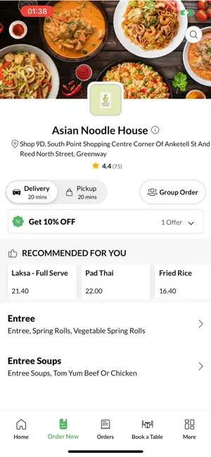 Asian Noodle House screenshot 3