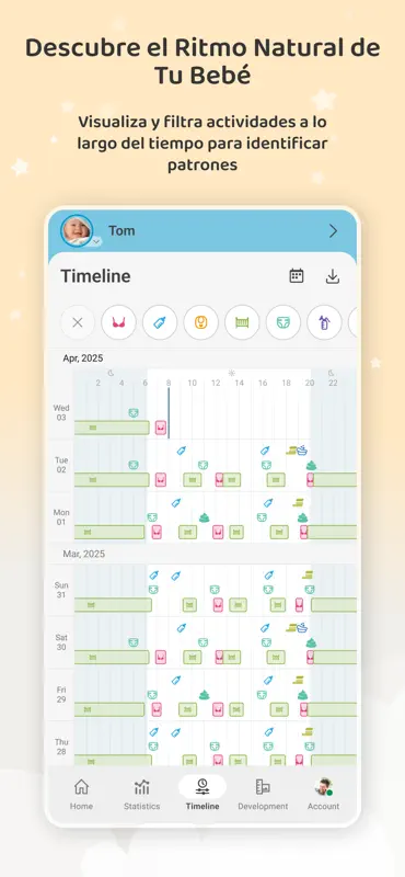 Baby Daybook - amamantamiento screenshot 7 of 8