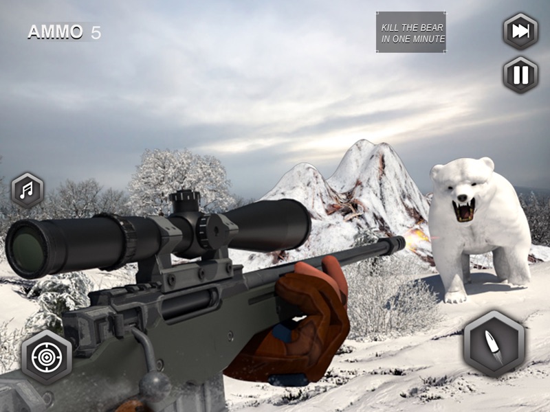 狙撃兵狩猟動物の3Dゲーム screenshot 6