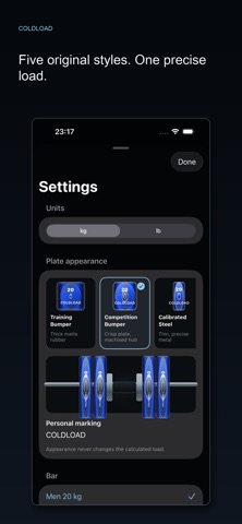 ColdLoad: Plate Calculator Screenshot 2 of 3