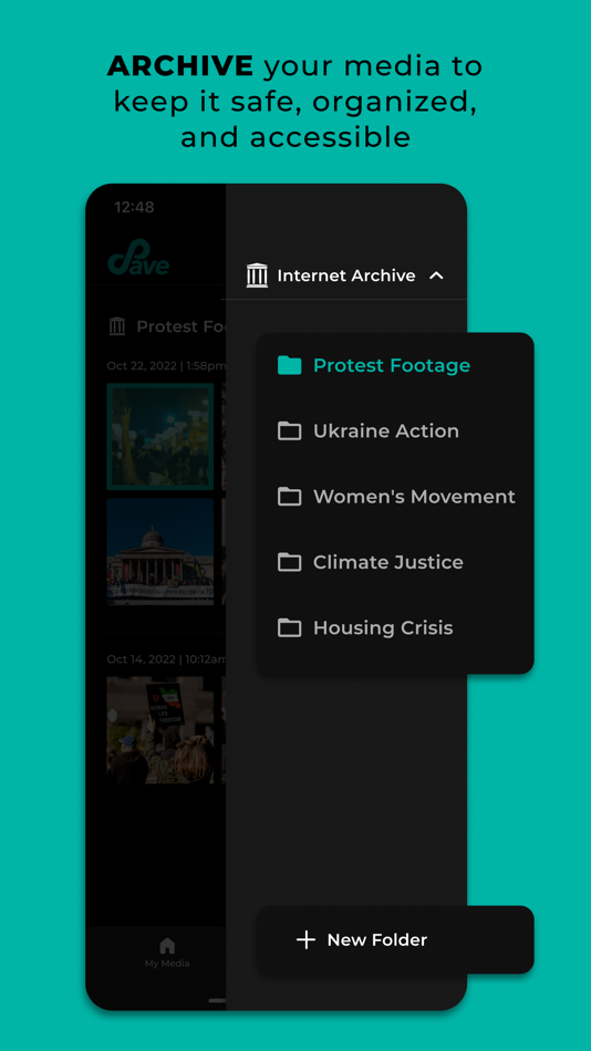 #3. Save by OpenArchive (iOS) By: OpenArchive LLC