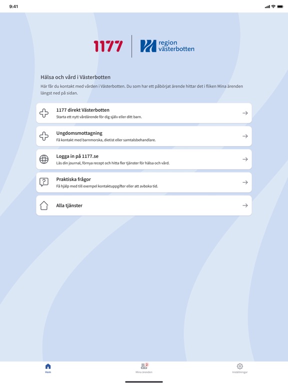 Screenshot #4 pour Hälsa och vård i Västerbotten