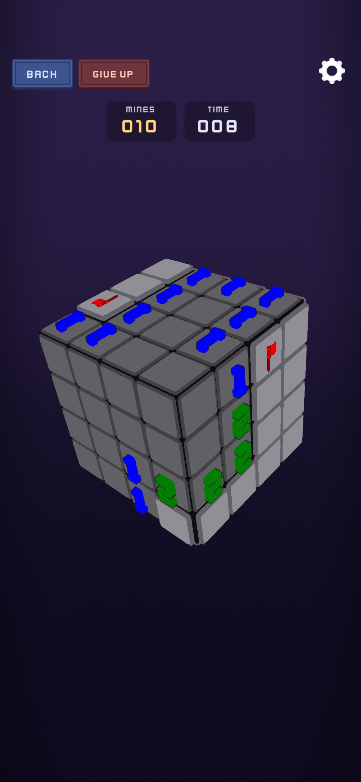 Screenshot 4 of Minesweeper: Cubed