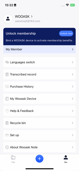 Wooask Note Screenshot 1 of 3