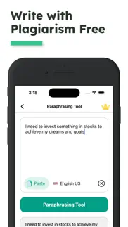 paraphrase tool : rewording iphone screenshot 4