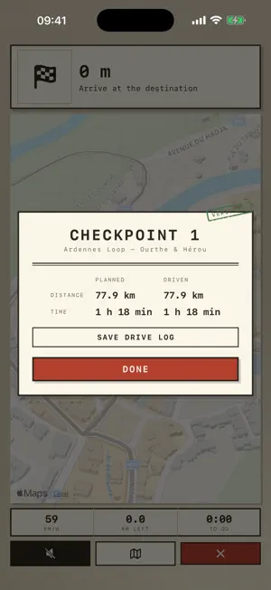Roadbook '71 screenshot 4