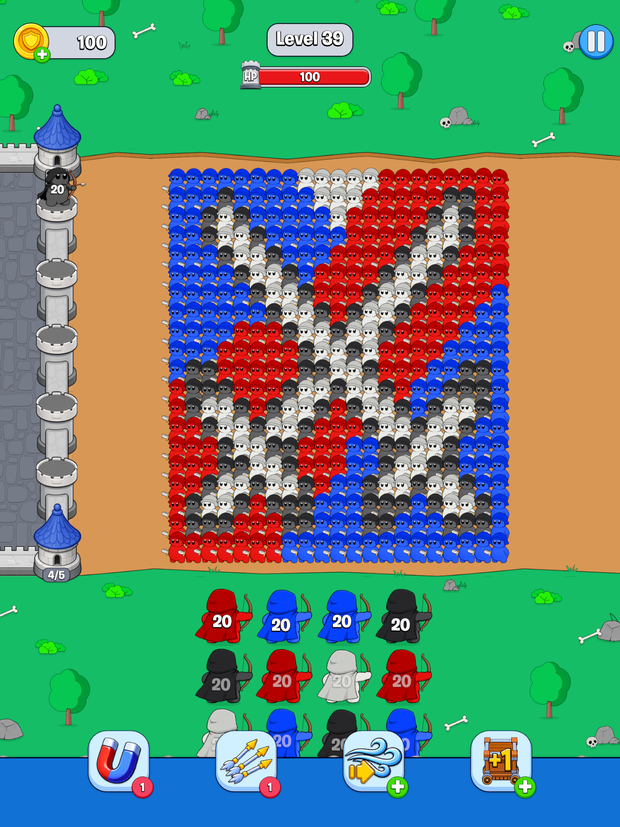 Rainbow Rush: Color Defense