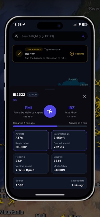 FlightRadar | Tracker Screenshot 4 of 6