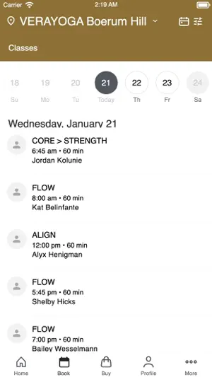 VERAYOGA - A Hot Yoga Joint screenshot 2