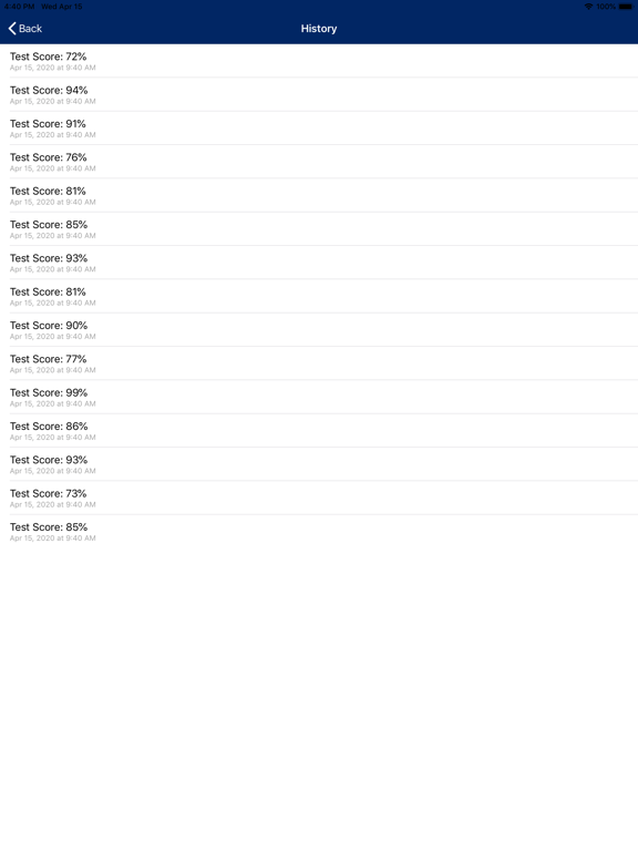 Learner Permit NSW iPad screenshot
