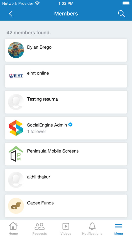 #9. SocialEngine Mobile App by SNS (iOS) 게시자: AHEAD WEBSOFT TECHNOLOGIES PRIVATE LIMITED