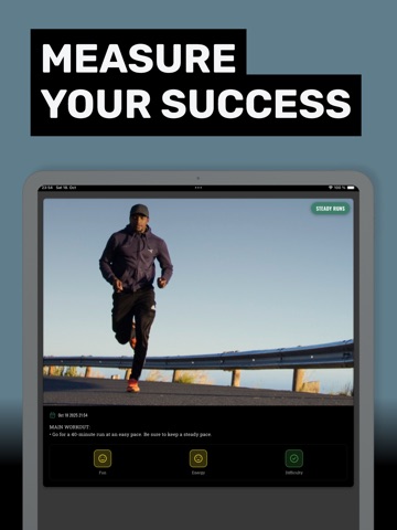Runner's Fuel iPad screenshot