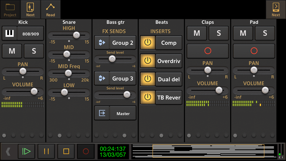 #2. Audio Evolution Mobile Studio (iOS) 由: Davy Wentzler