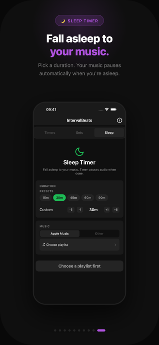 IntervalBeats — Timer & Music Screenshot 10 of 10