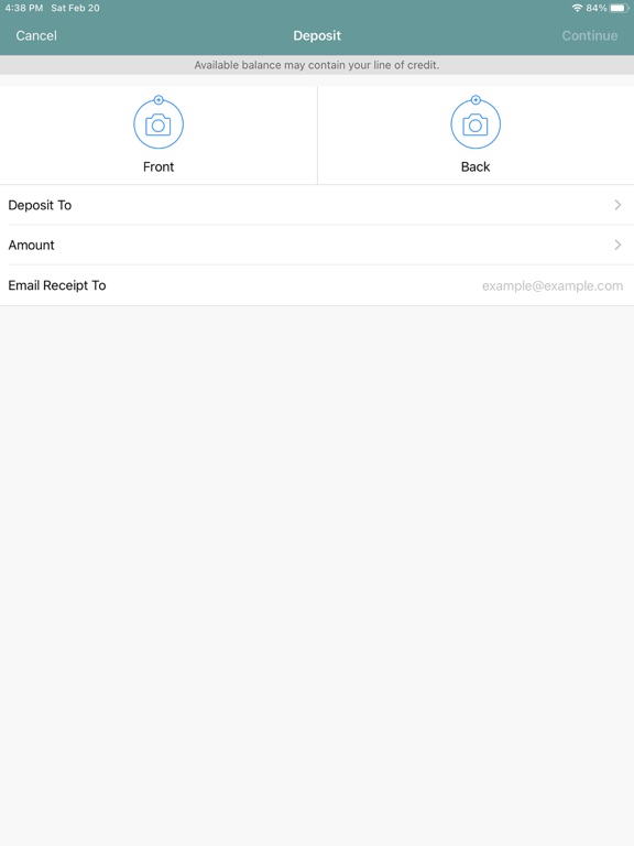 Marblehead Bank Mobile iPad screenshot 4 - Finance app