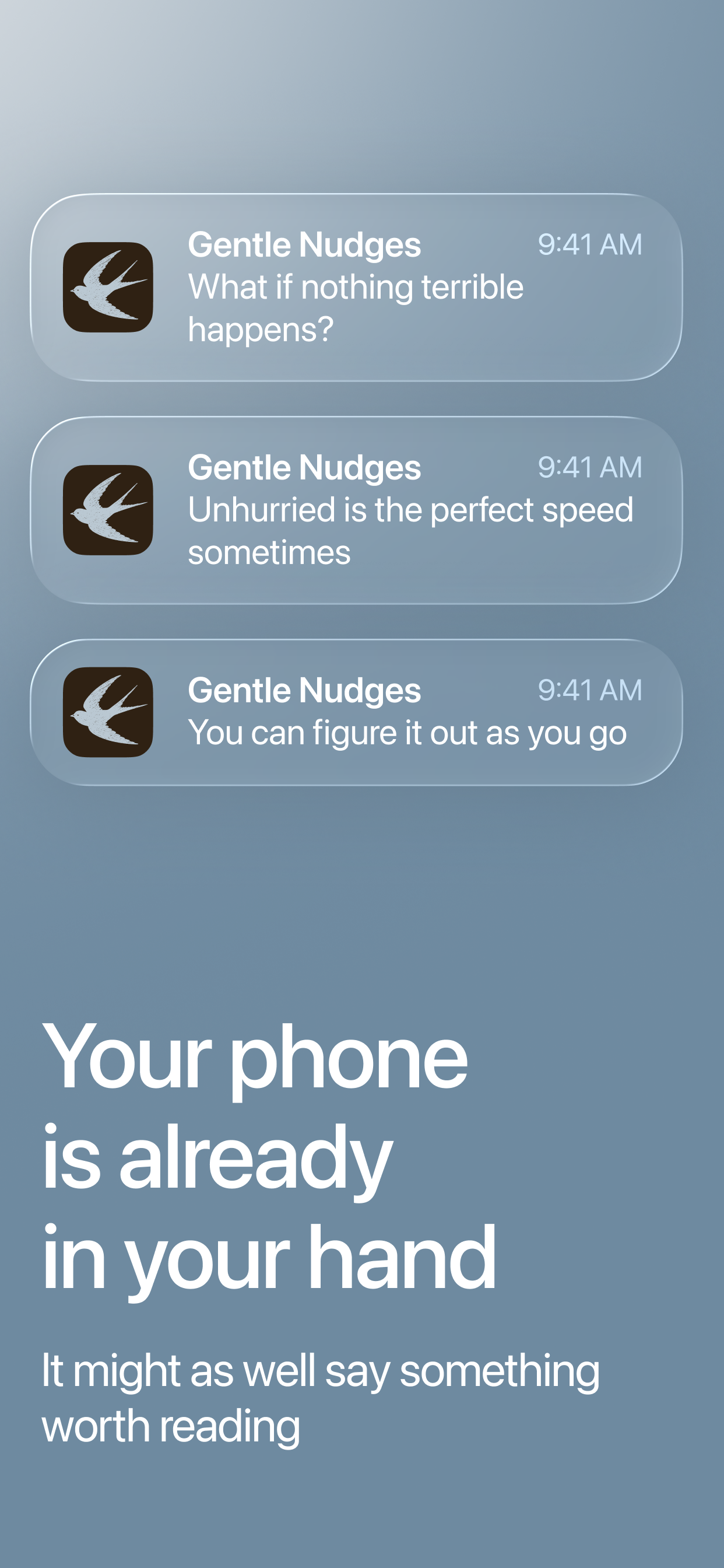 Gentle Nudges: Calm Reminders screenshot 8