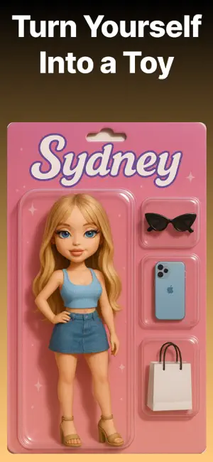 Action Figure AI Art: Toyzi screenshot 1