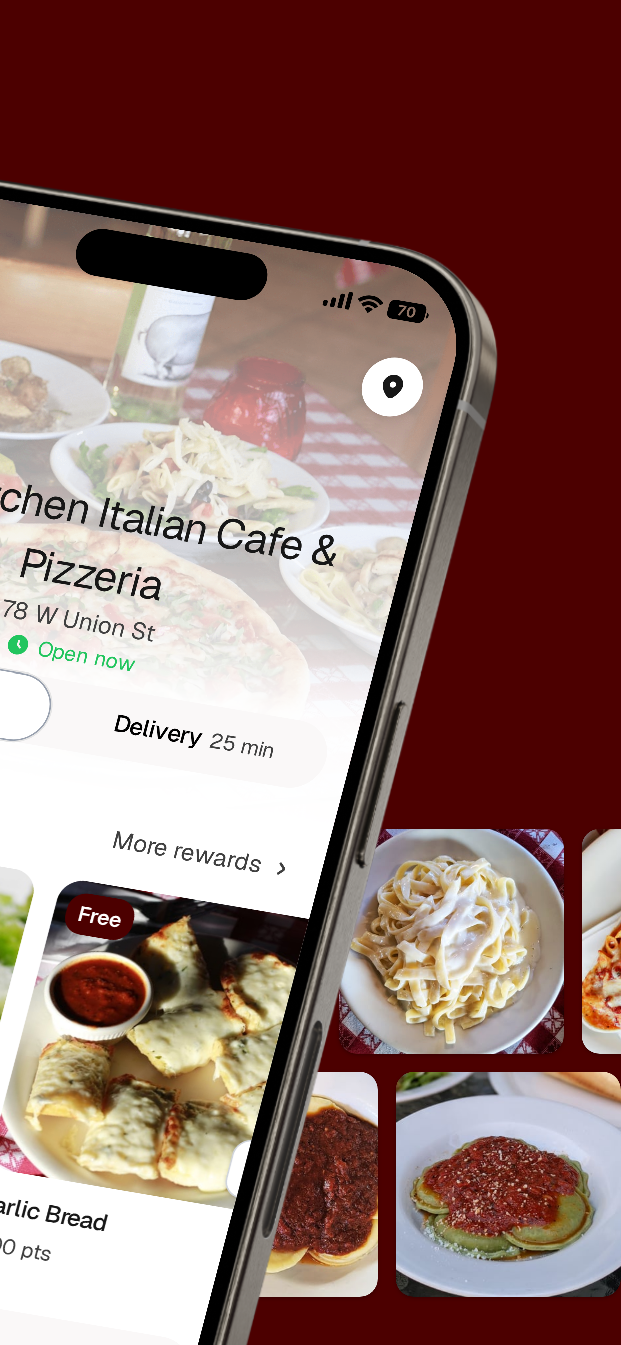 The Kitchen Italian Cafe screenshot 2