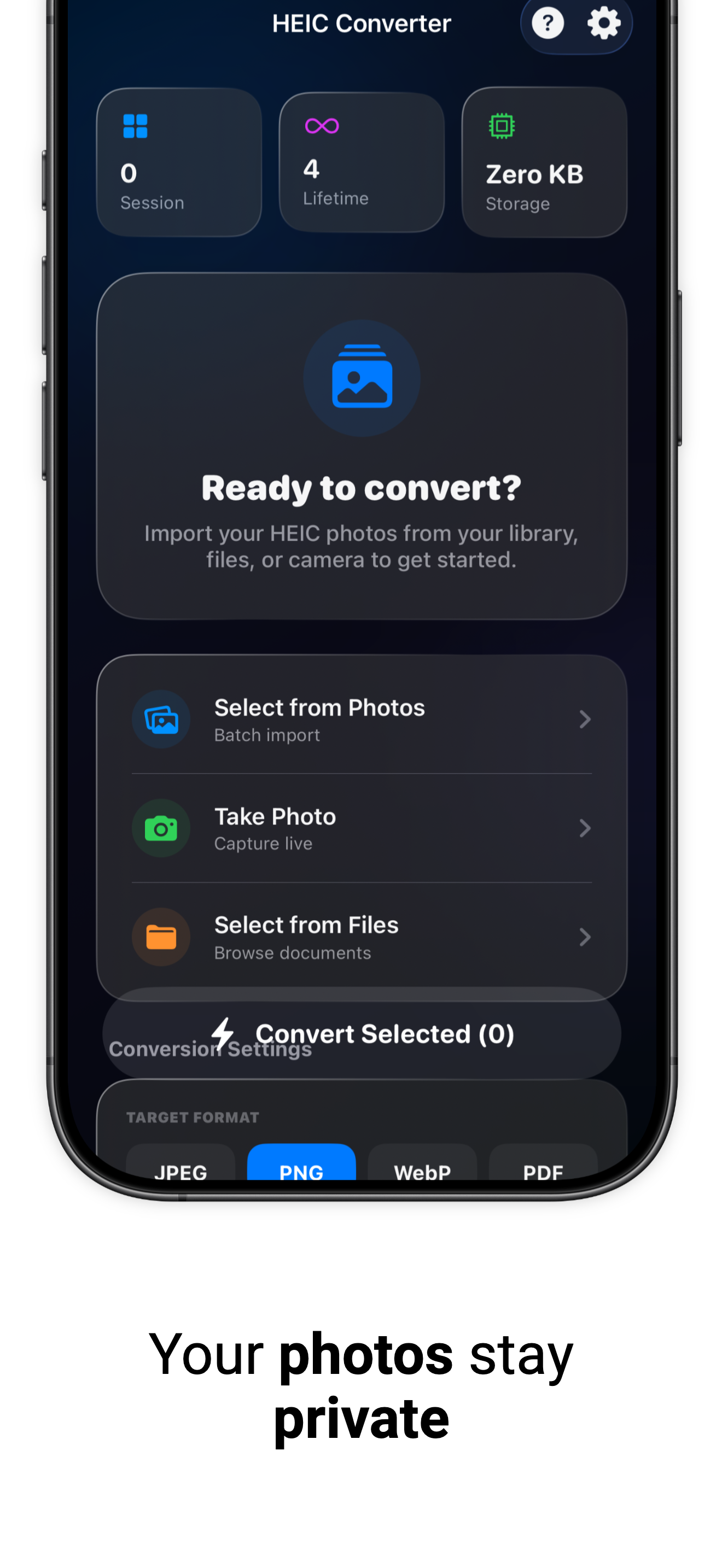 HEIC to JPG & PDF Converter