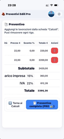 PREVENTIVI EDILI Screenshot 2 of 3