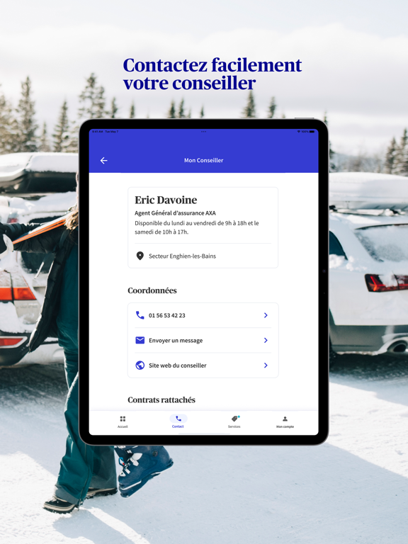 Mon AXA Assurance iPad screenshot 8